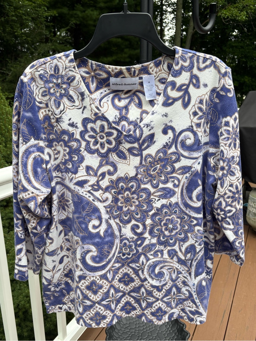EUC Alfred Dunner Women’s Top Size M